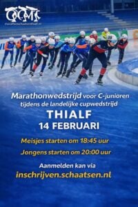 Junioren C bij landelijke marathon op 14-02